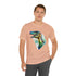 Stained Glass Velociraptor - Short Sleeve Tee